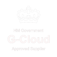 HM Government G-Cloud Approved Supplier badge