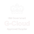 HM Government G-Cloud Approved Supplier badge HM Government G-Cloud Approved Supplier badge